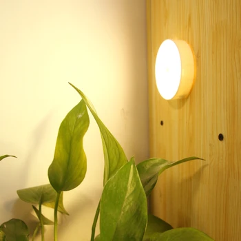 1Pcs Judesio Jutiklis LED Nakties Šviesos USB Įkraunamą Energijos Taupymo Miegamojo, Laiptai Protingas Kūno Indukcinės Lempos įkaitimo Žibintai