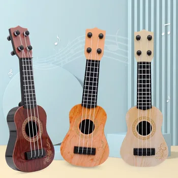 1Pcs Muzikos Instrumentai Vaikams, Vaikų Graži Dovana Mini Gitara Ankstyvojo Ugdymo Klasikinis Žaislas Vaikams Gitara Žaislai