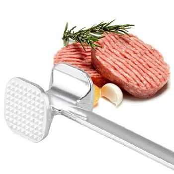 1PCS Namų Nerūdijančio Plieno Trankyti Prarasti Jautienos Mace Kepsnys Konkurso Mėsai Mušti Plaktuku Virtuvė Mėsos Plaktuku Mėsos Tenderizer Dalykėlių