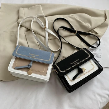 2020 metų vasaros naują stilių pečių maišą mados mažas kvadratas maišelį nukentėjo spalva mažas maišelis lady krepšys krepšys mobilųjį telefoną, krepšys, piniginė