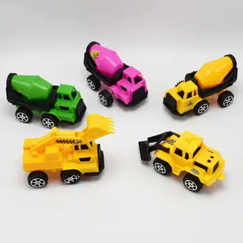 2021 1PCS Naujų Vaikai Inercijos Stumdomas Inžinerijos Automobilio Mini Mielas Plastiko Vaikams, Žaislai, Transporto priemonės, Sunkvežimiai Vaikus 