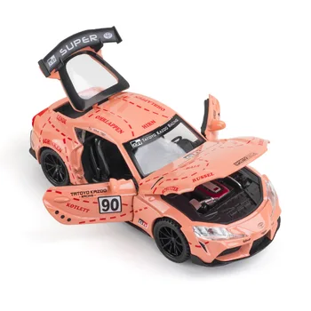 2021 Diecast 1:32 Žaislas Automobilis JDM TOYOTA Supra Žaislas Lydinio Automobilio Modelio Transporto priemonių Miniatiūriniai Mastu Modelio Automobilių Vaikams Dovanų Kolekcija