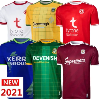 2021 GALWAY Tipperary GAA Home/Away Replika 2-Stripe Jersey Sporto Marškinėliai, S-5XL