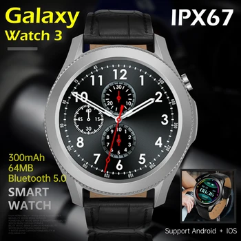 2021 Protingas Žiūrėti Galaxy Watch3 300mA IOS9.0 4G 1.28 Colių 64MB 64MB multi-funkcija Kamera, GPS, WiFi