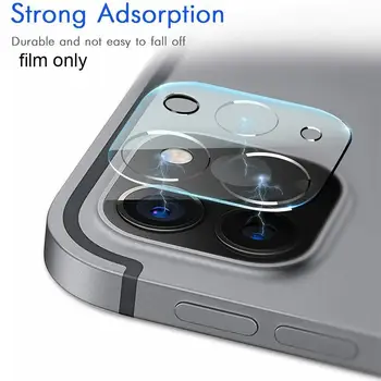 2VNT Pilnas draudimas HD Skaidrus Grūdintas Stiklas, Kameros Objektyvo apsaugos iPad Pro 11 2020 Ekrano Apsauginės Plėvelės