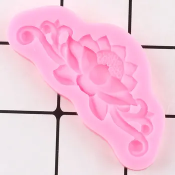 3D Amatų Paramos Silikono Formos Tortas Sienos Minkštas Formos Tortas Dekoravimo Priemonės Šokolado Gumpaste Pelėsių Dervos Saldainiai Molio Liejimo formos
