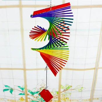 3D Helix Mediniai Sodo Vėjo Suktuko Sienos Kabo Ornamentu Dekoravimui Naudojami Koridorių, Juoko, vaikų Darželis Apdaila