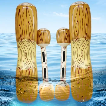 4PCS/Set Baseinas Plaukti Žaidimas Pripučiami Vandens Sporto Bamperis Žaislai Suaugusių Vaikų Šalis 