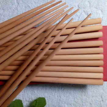 5 Poros Natūralaus bambuko Lazdelės Kinijos Daugkartinio naudojimo neslidus Suši Lazdos, Virtuvės Reikmenys