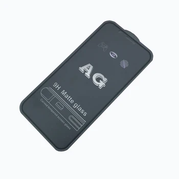 9D Anti-pirštų atspaudų Grūdintas Stiklas Iphone 6 6S 7 8 Plius 10 XR X S XS Max Pilnas Apsauginis Stiklas apple ipone 9H Matinė Plėvelės