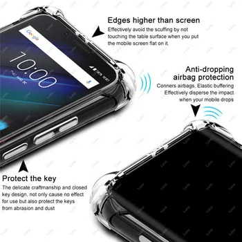 Aišku, Telefono Dėklas, Skirtas Samsung Galaxy Note 10 Plius Lite 9 8 S20 S21 Plus Ultra S10 S9 S8 S 21 20 10 9 8 Skaidrus Paprastų