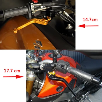 Aliuminio Reguliuojami 3D Motociklo Stabdžių ir Sankabos Svirtelė Yamaha YZF-R THUNDERACE 1000 1996-2000 m Rankena Accessories Svirtys