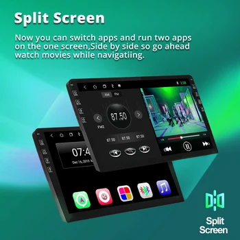 Android 9.0 Automobilio Radijo Multimedia Vaizdo Grotuvas Toyota Corolla 2017 Kairėje Ratai Padalinta Touchscreen Ekrano Veidrodis Nuorodą OBDII