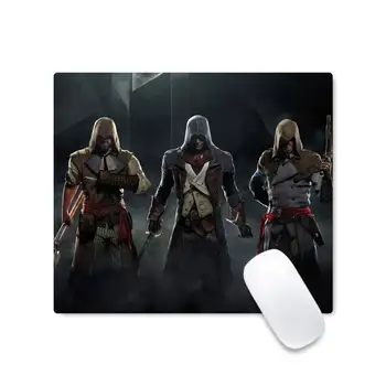 Assassin ' s Creed Crest Nešiojamas Kompiuteris Kilimėlis Stalas Stalo Apsaugoti Biuro Darbą Aikštėje, Pelės Kilimėlis, padas neslidus Pagalvėlė