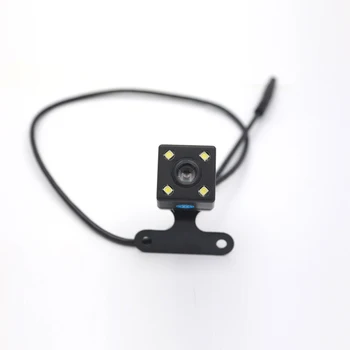 Automobilio Galinio vaizdo Kamera HD Auto Transporto priemonės Objektyvas Atsarginės Atvirkštinio 4 LED Naktinio Matymo automobilių Stovėjimo aikštelė Plataus Kampo Vandens Įrodymas