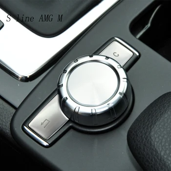 Automobilio Stilius Vandens puodelį kolegijos Multimedijos Rankenėlę perjunkite Mygtukai Padengti Lipdukai Apdaila Benz C E GLK Klasės W204 W212 X204 Priedai