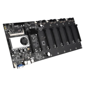 BTC-37 Kasybos Plokštė SATA 3.0 8 GPU PCI-E 16X Plokštę su USB 2.0 DDR3 Atminties Lizdus Kompiuterių Dalys