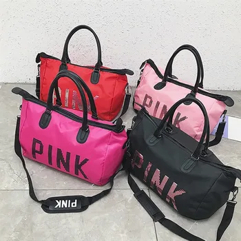 China laišką kelionės krepšys naujas mados nešiojamų sporto treniruoklių maišelį, didelės talpos bagažo krepšys vežti bagažą kelionės krepšys