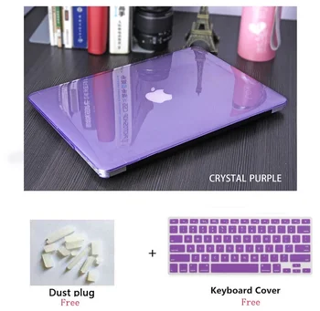 Crystal Plastiko Sunku Atveju Shell Klaviatūros Dangtelio Tik Apple Macbook Pro 13 colių Su 