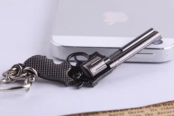 CS GO CSGO Revolver Modelis Keychain Vyrų Derliaus Counter-Strike Pistoletas Metalinis Pakabukas Raktų Žiedas Vyrų Berniukai Colletible Papuošalai
