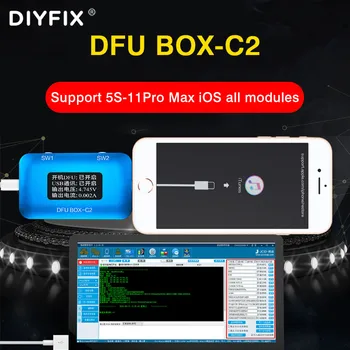 DFU LANGE Spustelėkite Vieną Įkrovos Kontrolės Linija SN/ECID Reader USB Srovės/Įtampos Detektorius, Skirtas iPhone 5s-11Pro Max iOS Plokštė Testeris