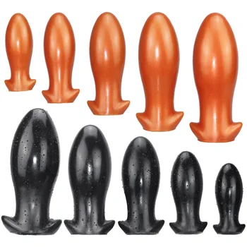 Didžiulis Analinis Kaištis Silikono Žvakių Erotinių Produktų Suaugusiems Buttplug Big Butt Plug Analiniai Kamuoliukai iš Makšties, Išangės tūrį didinančios priemonės Granulių bdsm Žaislai