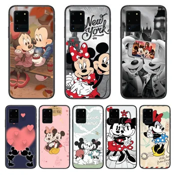 Disney Mickey Mouse Telefono dangtelį korpuso SamSung Galaxy S 6 7 8 9 10 20 Plus 