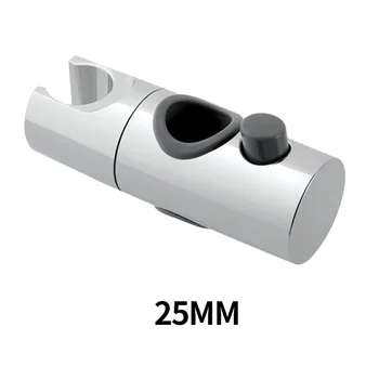 Dušo Geležinkelių Skaidrių Vonios Dušo Kambarys Showerhead ABS Plastiko Laikiklis Laikiklis 360 Laipsnių Rotation18-25MM