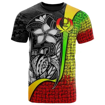 Genčių Sala Retro Tatuiruotės Polinezijos Kultūros 3D Vasaros T-shirt Vyrai Moterų trumpomis Rankovėmis T-shirt Poliesterio Medžiagos 2021