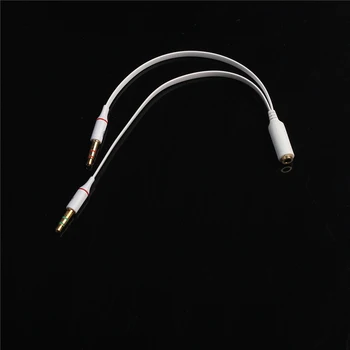 Headphone Splitter Cable Ausinių Konversijos Kabelis Ugreen Garso Įvesties Pratęsimo Kabelis, 3.5 mm Male 2 Uostų Jack Aux Kabelis