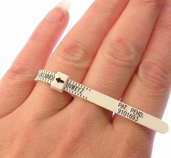 JK, JAV, didžiosios Britanijos, Amerikos, Europos Standartinio Dydžio Matavimo Diržo Žiedai Sizer Medžiagos Žiedas Piršto Dydžio Atrankos Papuošalų Įrankis