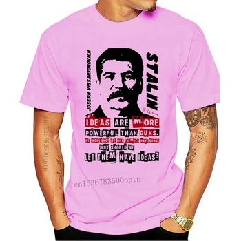 Josifas Stalinas Idėjų Citata - Raudona Varpininkas Medvilnės Marškinėlius