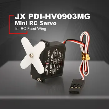 JX PDI-HV0903MG Mini Vairo Sukimo momentas Skaitmeninis Metal Gear Core Servo RC Fiksuoto Sparno Lėktuvo RC Drone