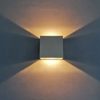 Karšto Pardavimo Vandeniui LED Sieniniai Šviestuvai 12W vidaus ir Lauko IP65 Reguliuojamas Sienos Šviesos Kiemas, Rakinama Prieškambario Miegamojo Sienos Sconce