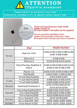 Kelionės Tema Padengti iPad 4 Oro Atveju, Mini 5 Minkšto Silikono 10.2 7 8 Funda iPad Pro 11 Atveju 2020 Oro 2 3 10.5 Pro 6
