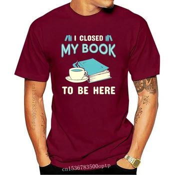 Knyga T-Shirt Skaityti Tee Kavos Naujas Unisex Juokingi Marškinėliai, Topai