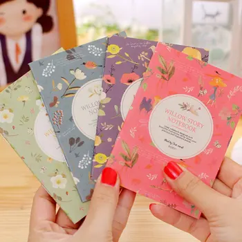 Korėjos Raštinės reikmenys Totoro Mini Notepad Animacinių filmų Mažas knygos Mielas Dovana, Mokykliniai Reikmenys Studentų Memo Dienoraštis Planuotojas 4PC