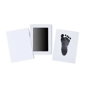 Kūdikių Inkless Handprint Pėdsaką Rinkinys Nr. Touch Odos Rašalo Pagalvėlės Naujagimiui Dovanų Dekoravimas Saugūs, netoksiški, 0-6 Mėnesių Naujagimiui Pet