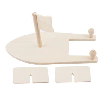 Laivo Modelį, Medinis Burlaivis, Montavimas modelių Kūrimo Rinkiniai Žaislai Buriavimo Vaikų Spalvinimo 