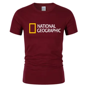 Mada Karšto Pardavimo national Geographic marškinėliai 