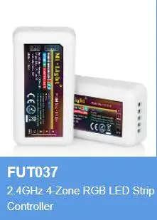 MiLight 2.4 G RD FUT035 FUT036 FUT037 FUT038 FUT039 LED Valdiklis Dimeris Viena Spalva BMT RGB RGBW RGB+BMT Juostelės Juostelės Šviesos