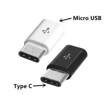 Mobiliojo Telefono Adapteris Micro USB Į USB C Adapterio Microusb Jungtis Xiaomi 