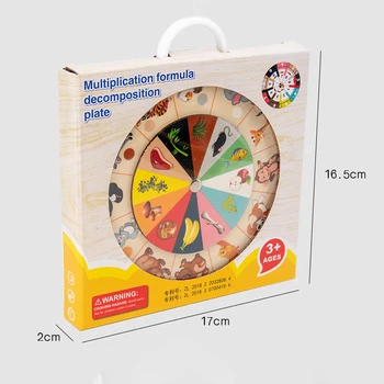 Montessori Medinio Medžiagos, Vaikų dvipusis Mokymąsi Daugybos Skilimo Montessori Ugdymo Žaislai Vaikas