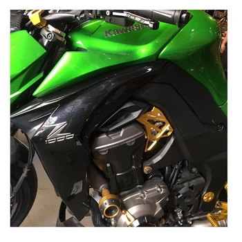 Motociklo CNC Aliuminio Rėmas Degalų Įpurškimo Kuro Įpurškimo Raštas Guard Padengti Kawasaki Z1000 m. m. 2016 m.
