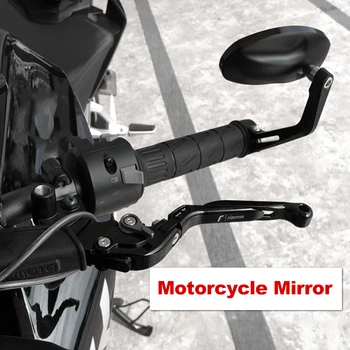 Motociklo Galinio vaizdo Veidrodėliai Vairo Kalno Reguliuojamu Kampu galinio vaizdo Veidrodėlis Šoninis Veidrodis Retroreflector už Motociklas/Electrocar