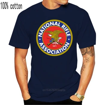 Nacionalinė Šautuvų Asociacija NRI Ginklai, graižtviniai Šautuvai, šaunamieji ginklai T Shirt Mens Tee Ventiliatorius Dovanų Naują Iš JAV