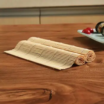 NAUJAS Atvykimo Suši Rinkinys Bambuko Geležinkelių Kilimėliai Ryžių Irklus, Įrankiai Virtuvėje 