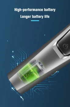 Naujas Multi-Funkcija Elektrinį skustuvą, 3 In 1 USB Įkrovimo LED Ekranas, Full Body Skalbimo Barzda Peilis 4 1 Vyrų Plaukų Clipper Skustuvas