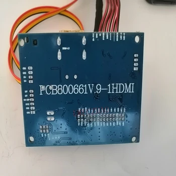 Naujas PCB800661V.9 HDMI Valdiklio plokštės Stebėti Rinkinys B140RW02 V0 V1 V2 LCD LED ekrano Valdiklio plokštės Tvarkyklės