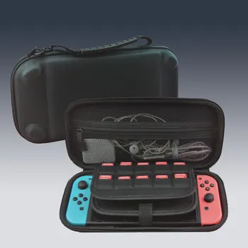 Nešiojimo dėklas, skirtas Nintendos Switchs EVA Apsauginiai saugojimo krepšys NS Nešiojamų Kelionių dėklas Maišelį su 20 Žaidimo Kortelių Lizdai